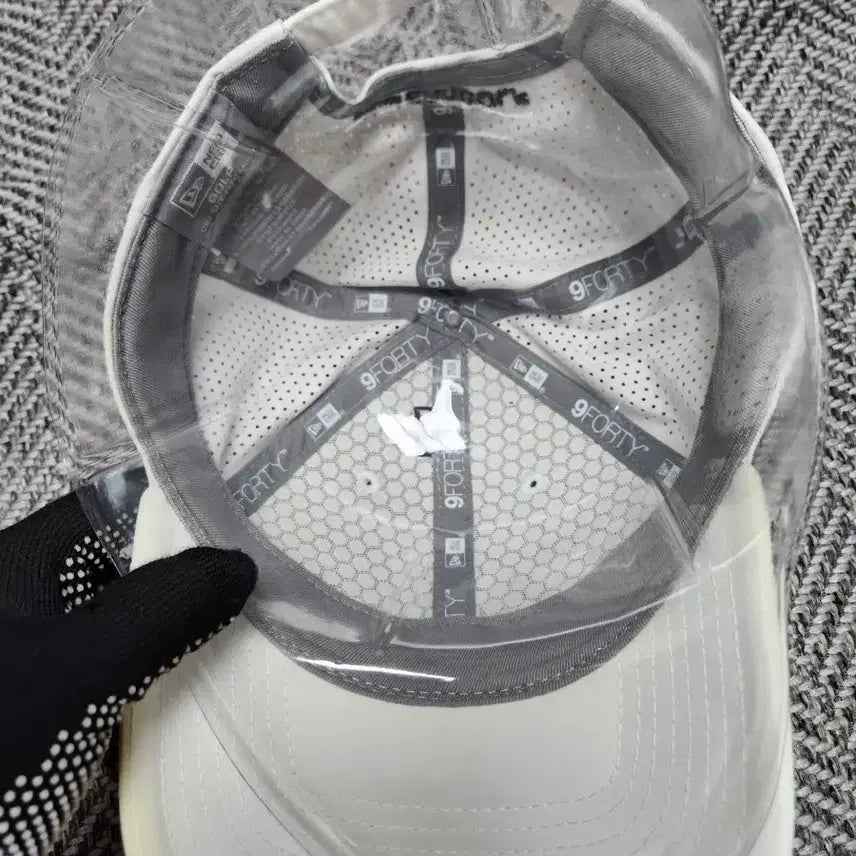 [BUNJANG] New Era 9FORTY NG Logo White Cap / 뉴에라 9FORTY 볼캡 화이트 NG로고 프리