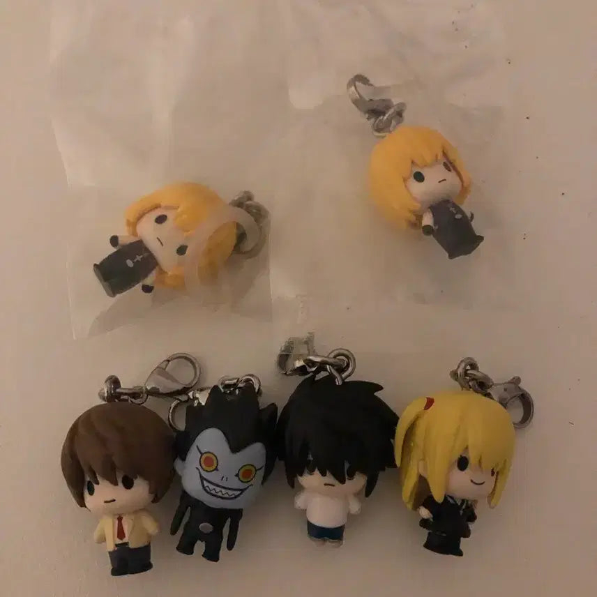 [BUNJANG] Death Note Sign Set - L, Ryuk, Misa, Light, Near (Partial Set) / 데스노트 메지루시 준풀셋