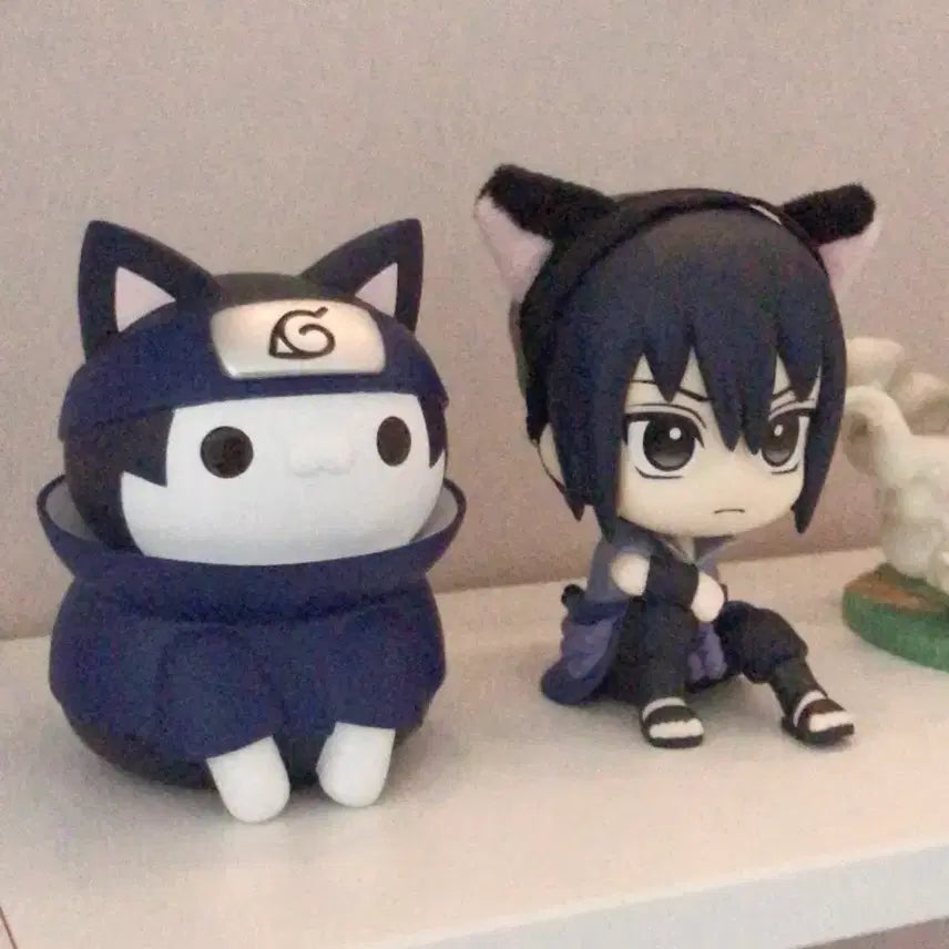 [BUNJANG] Naruto Mega Cat Sasuke Giant Neko Figure / 나루토 메가캣 사스케 거대 네코 피규어