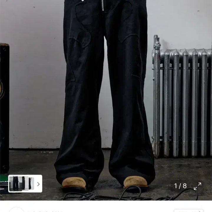 [BUNJANG] The Vinyl House Western Bootcut Pants / 더바이닐하우스 웨스턴 부츠컷 팬츠