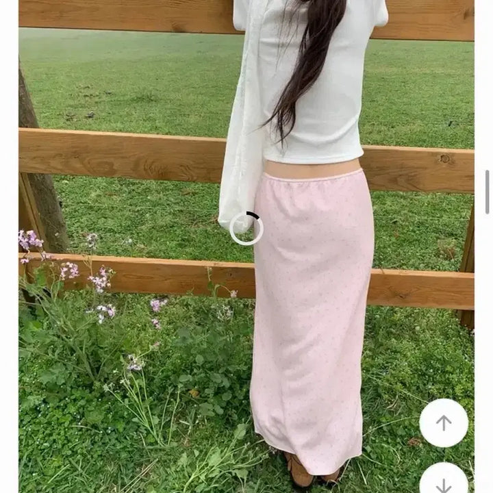 [BUNJANG] TheBarnett Forest Floral Long Skirt / [새상품]에제다이어리 플라워 롱스커트 더바넷 포레스트 타낫 리브아워