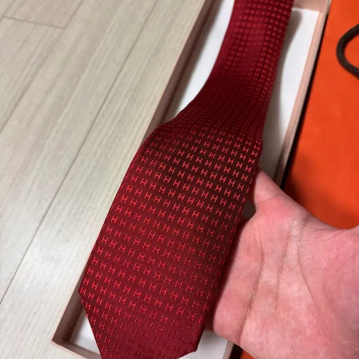 [BUNJANG] Hermes Facon H Silk Tie / 에르메스 파코네 H 넥타이
