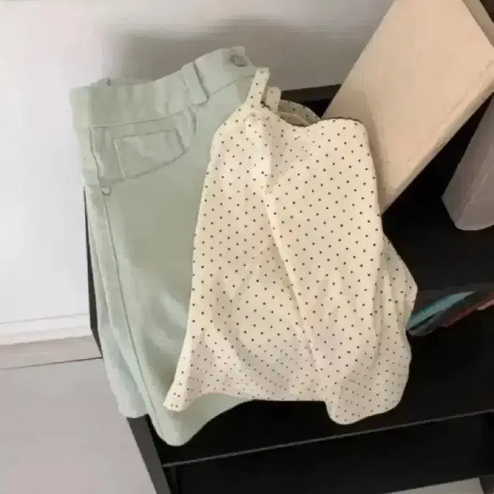 [BUNJANG] Ezediary Dot Two-Way Tank Top / 에제다이어리 도트 투웨이 나시 프영띵 pyt 도매택 포스터 미엘 리터
