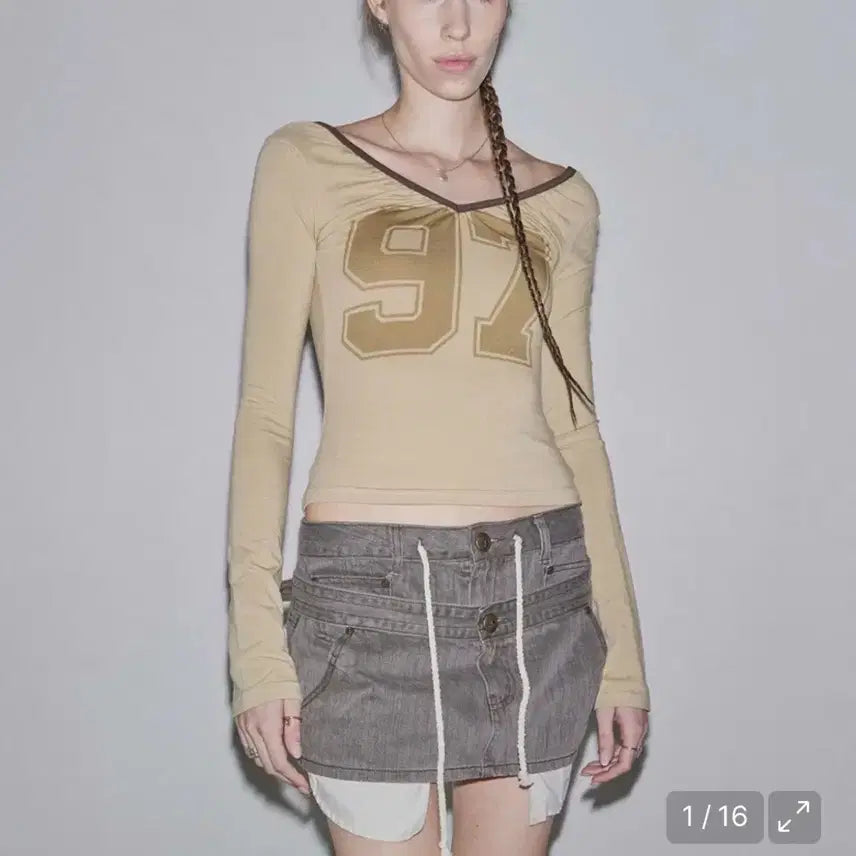[BUNJANG] Sculptor Scoop Back Strap Top - Dirty Butter / 스컬프터 Scoop Back Strap Top Dirty Butter