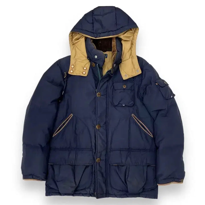 [BUNJANG] Polo Corduroy Padded Jacket / 폴로 코듀로이 패딩