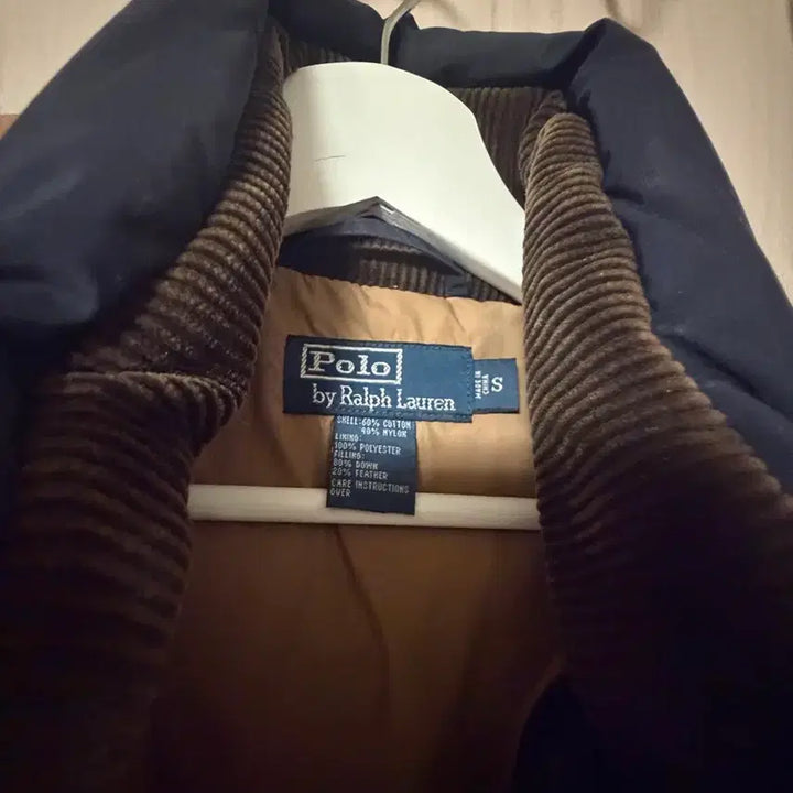 [BUNJANG] Polo Corduroy Padded Jacket / 폴로 코듀로이 패딩