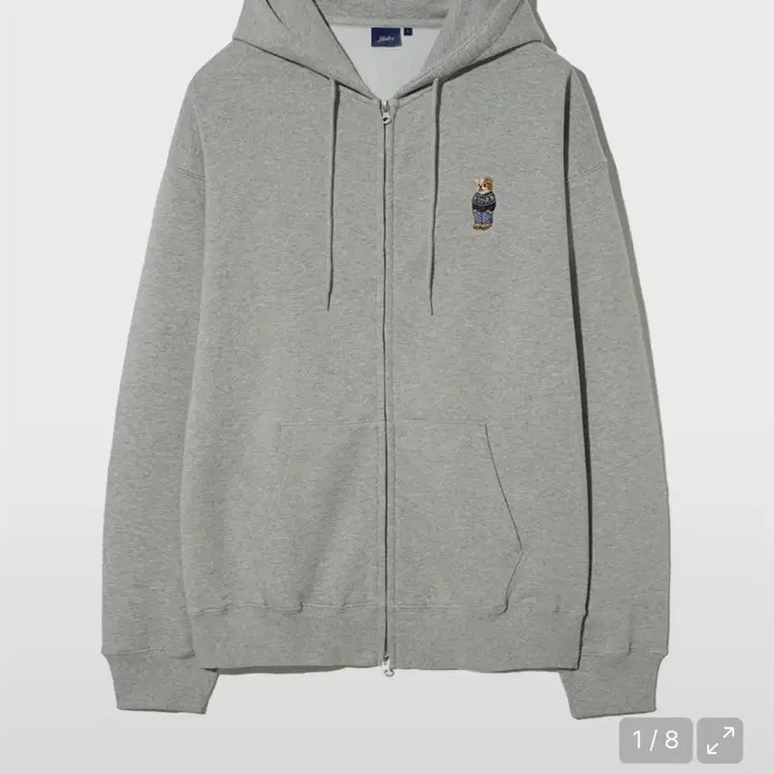 [BUNJANG] Yale Hooded Zip-Up Sweatshirt / 예일 후드집업