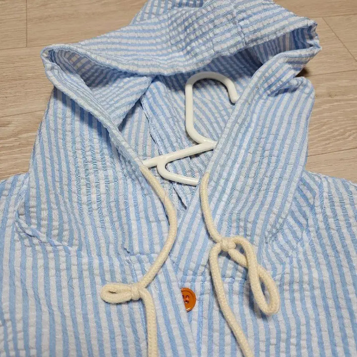 [SOLD OUT] 후드 스트라이프 셔츠 저렴하게