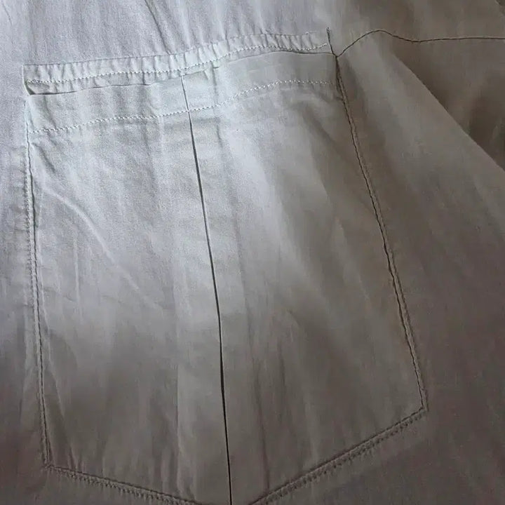 [BUNJANG] System Mint Corduroy Collar Shirt / 시스템 남방 민트 골덴카라 셔츠 82-94-160