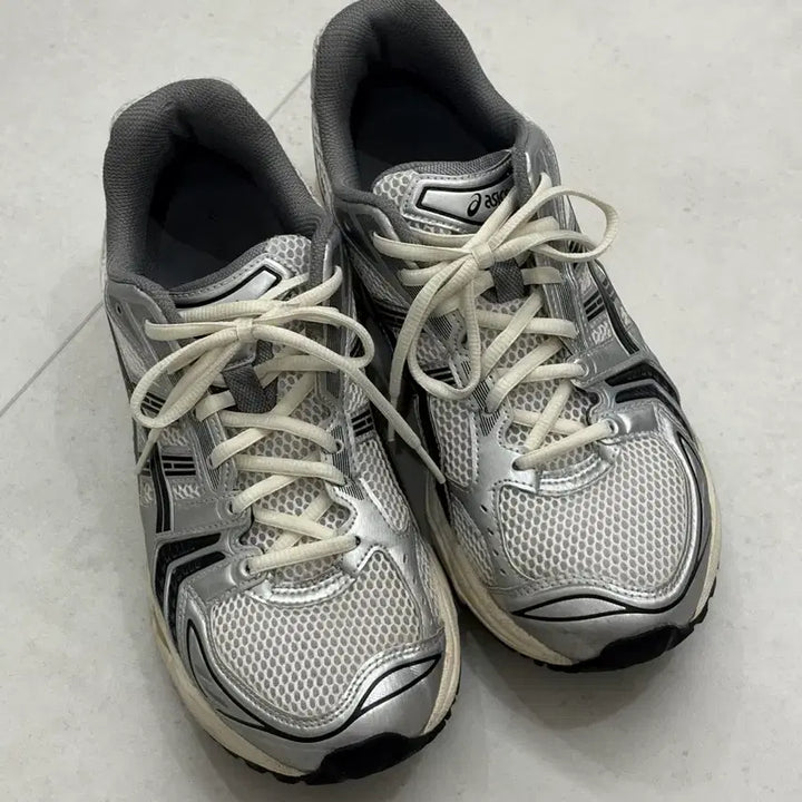 [BUNJANG] Asics x Jound Gel-Kayano 14 Silver Black Sneakers / 아식스x자운드 젤커야노14 실버 블랙 280