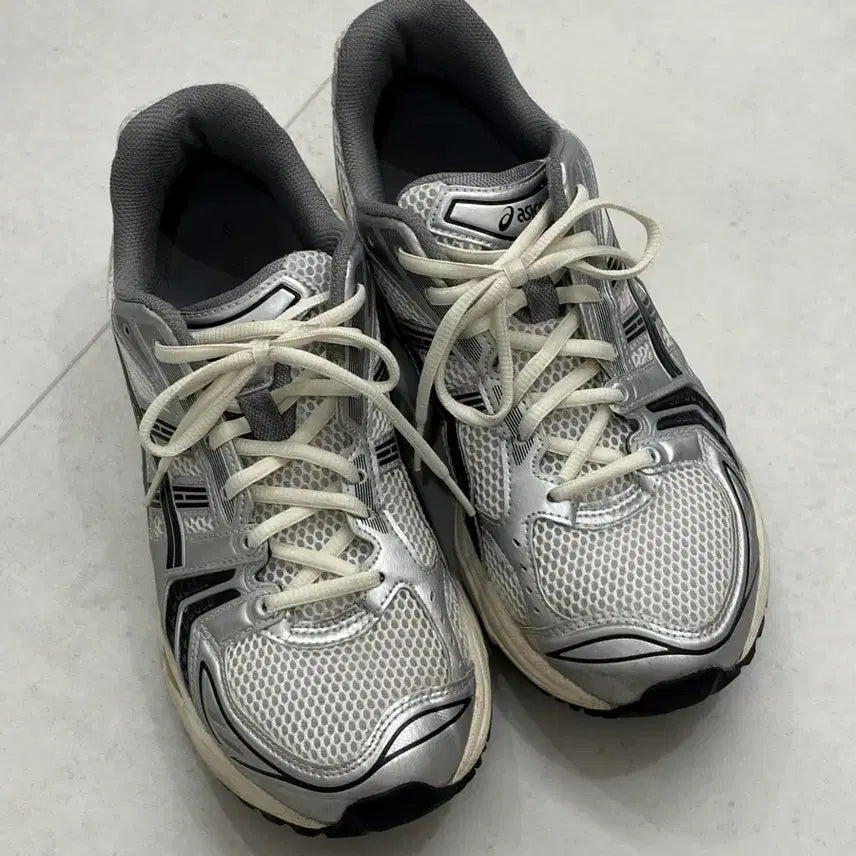 [BUNJANG] Asics x Jound Gel-Kayano 14 Silver Black Sneakers / 아식스x자운드 젤커야노14 실버 블랙 280