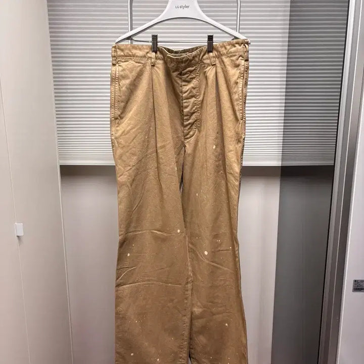 [SOLD OUT] 오라리 26ss 가먼츠 와이드 치노 팬츠 5