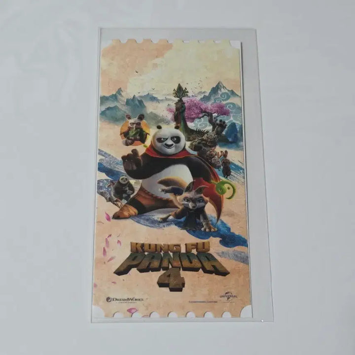 [BUNJANG] Kung Fu Panda 4 Original Ticket / 쿵푸팬더4 오리지널티켓