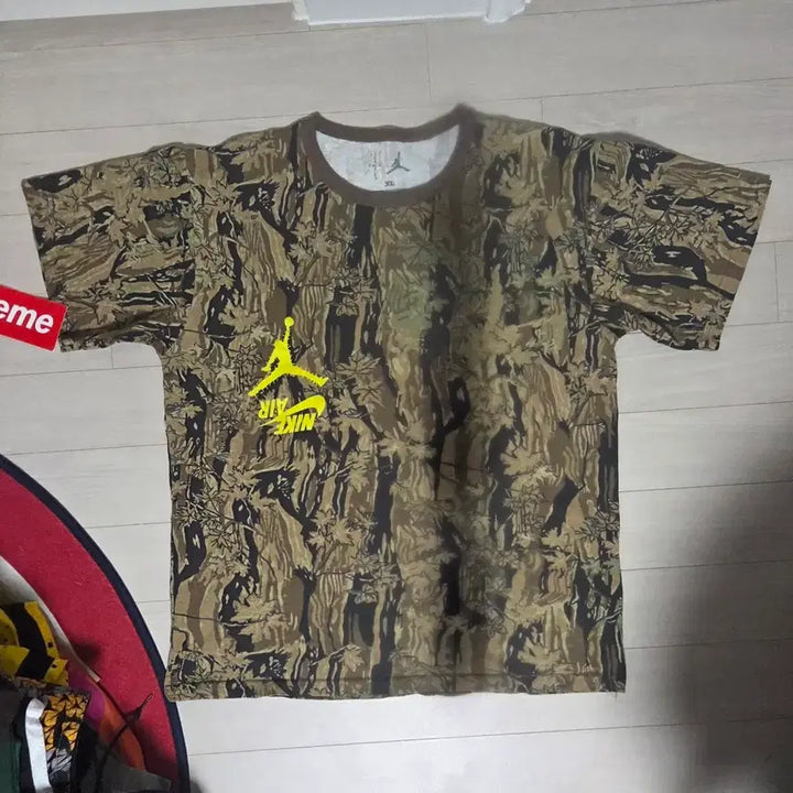 [SOLD OUT] [XL] 트래비스 스캇 캑터스잭 조던 highest 반팔 티셔츠 카모