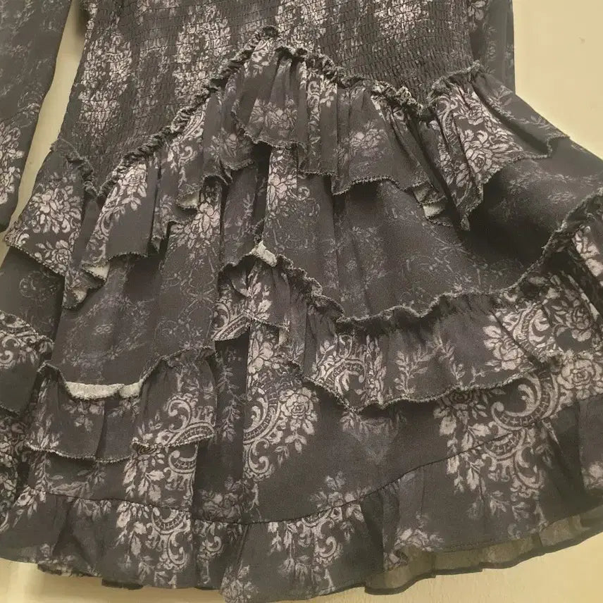 [SOLD OUT] 44~마른55)이로 IRO 러플 원피스