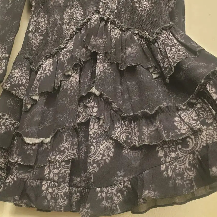 [SOLD OUT] 44~마른55)이로 IRO 러플 원피스