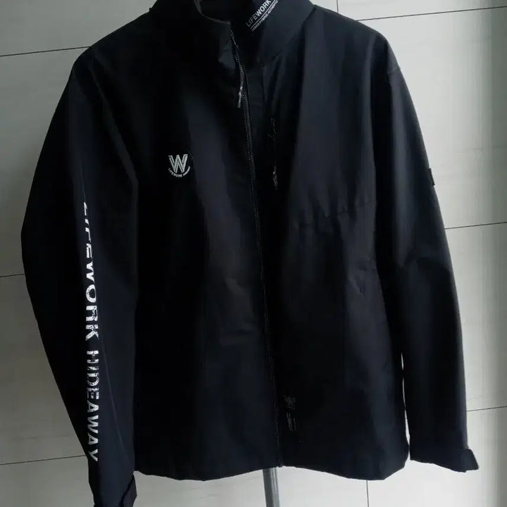 [BUNJANG] LifeWork Windbreaker Jacket Black Size L / 라이프워크 LifeWork 바람막이 자켓