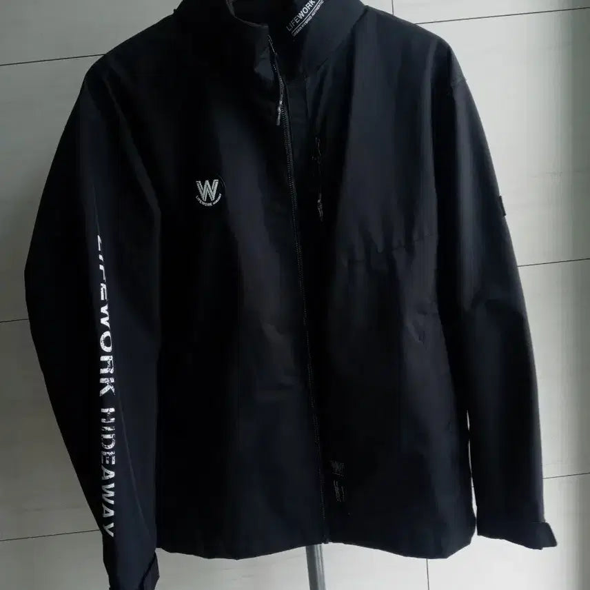 [BUNJANG] LifeWork Windbreaker Jacket Black Size L / 라이프워크 LifeWork 바람막이 자켓