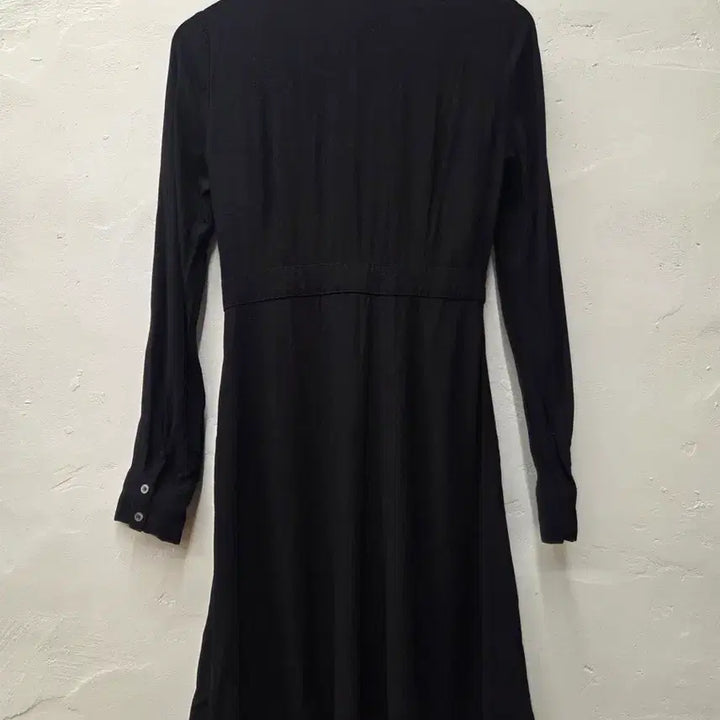 [BUNJANG] Calvin Klein Long Black Dress (S) / 캘빈클라인 블랙 롱 원피스 S