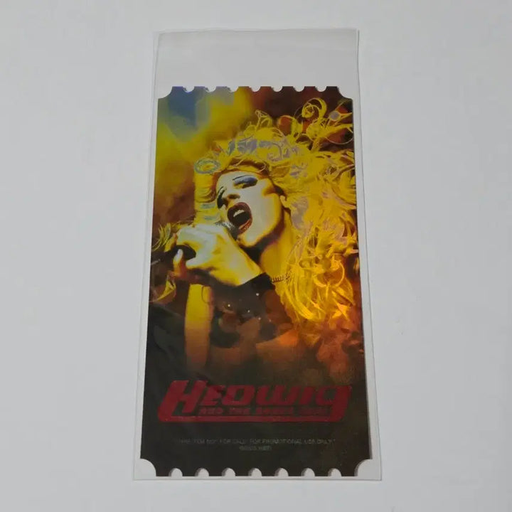 [BUNJANG] Hedwig and the Angry Inch Original Ticket / 헤드윅 오리지널티켓