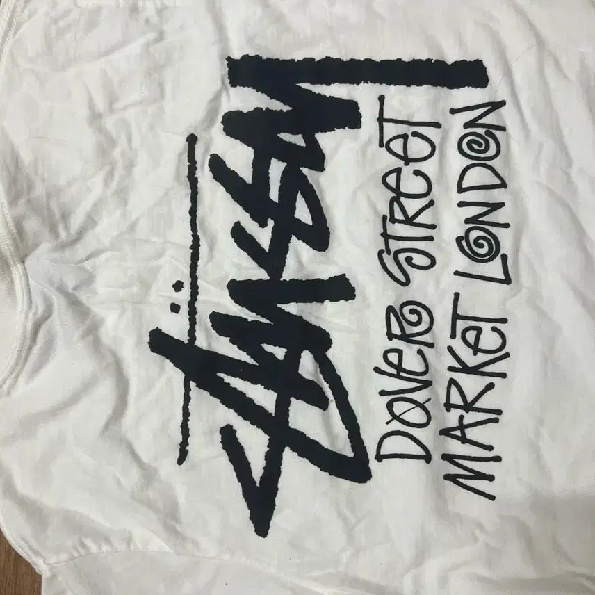 [BUNJANG] Stussy Dover Street Market White T-shirt / (S) 스투시 도버스트릿마켓 반팔 흰색