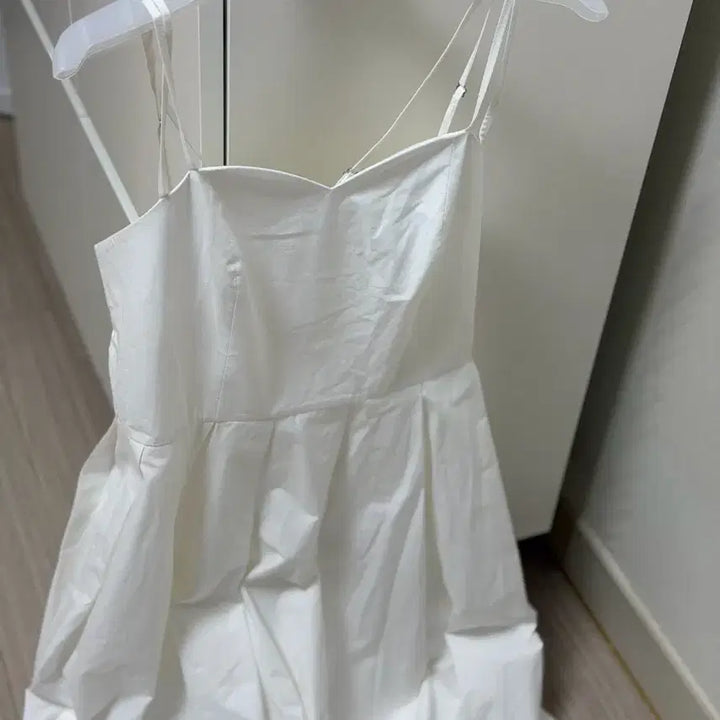 [BUNJANG] Floome Classic Heart Bustier Dress White S / 플로움 Classic Heart Bustier Dress 화이트 S