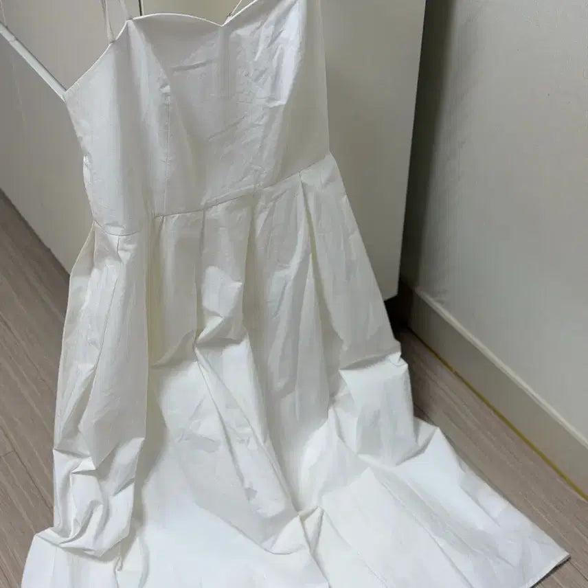 [BUNJANG] Floome Classic Heart Bustier Dress White S / 플로움 Classic Heart Bustier Dress 화이트 S