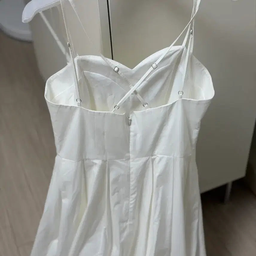 [BUNJANG] Floome Classic Heart Bustier Dress White S / 플로움 Classic Heart Bustier Dress 화이트 S
