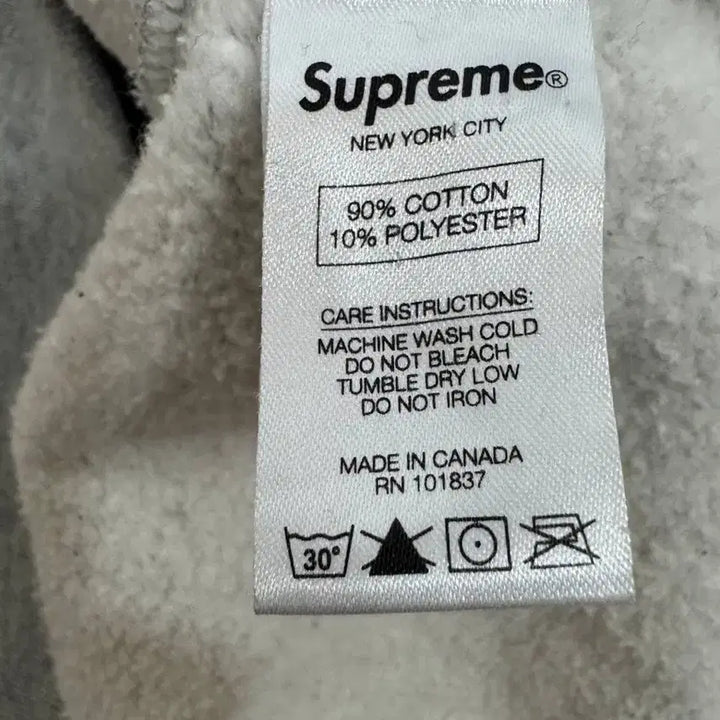 [BUNJANG] Supreme Hooded Zip-up / L) 슈프림 후드집업