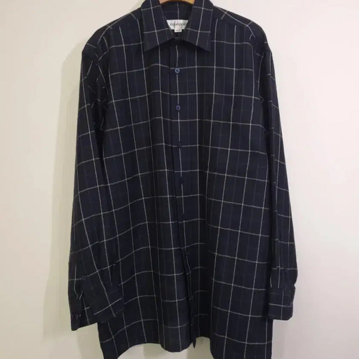 [BUNJANG] Saint Laurent Checked Shirt (Size 100-105) / 입생로랑 체크 셔츠 100~105