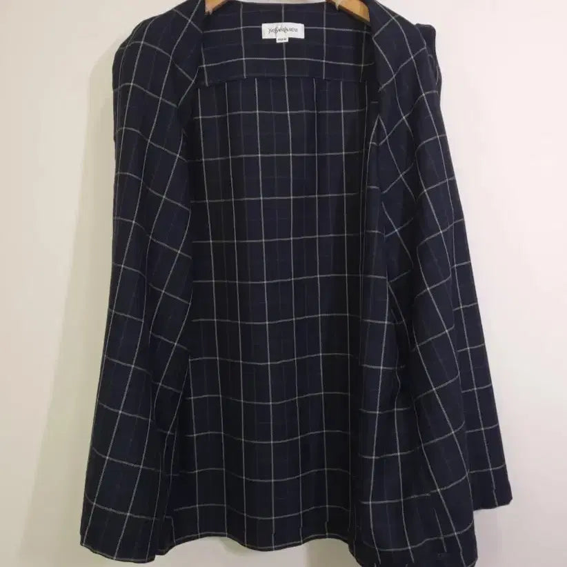 [BUNJANG] Saint Laurent Checked Shirt (Size 100-105) / 입생로랑 체크 셔츠 100~105