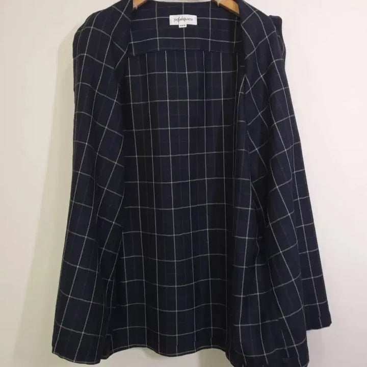 [BUNJANG] Saint Laurent Checked Shirt (Size 100-105) / 입생로랑 체크 셔츠 100~105