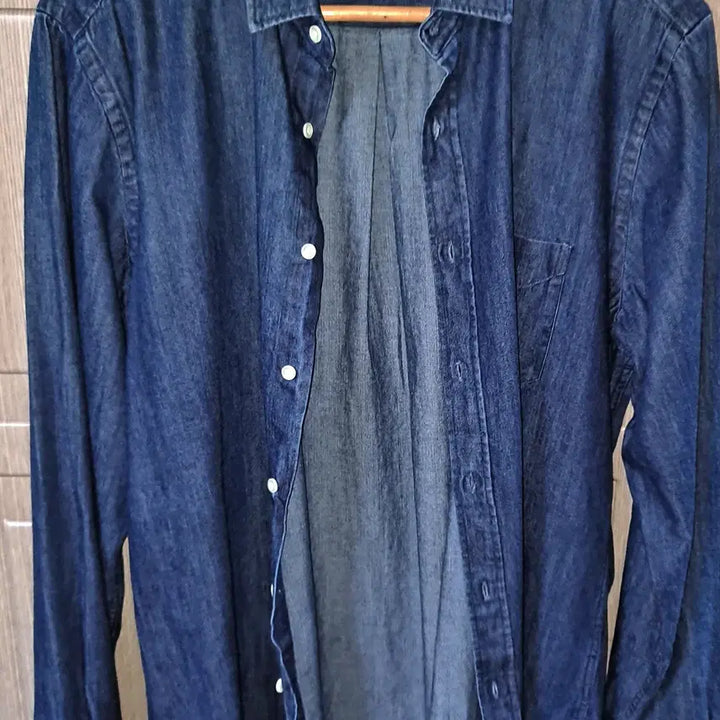 [BUNJANG] Gant Rugger Denim Shirt Dark Indigo L / 간트러거 데님셔츠 L 국내 105정도