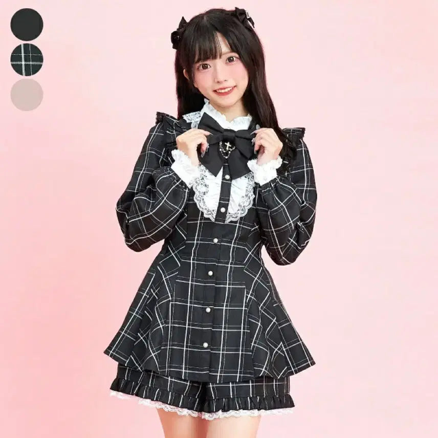 [SOLD OUT] 시크릿허니 시허니 리본 레이스 프릴 셋업 리즈리사 지뢰계