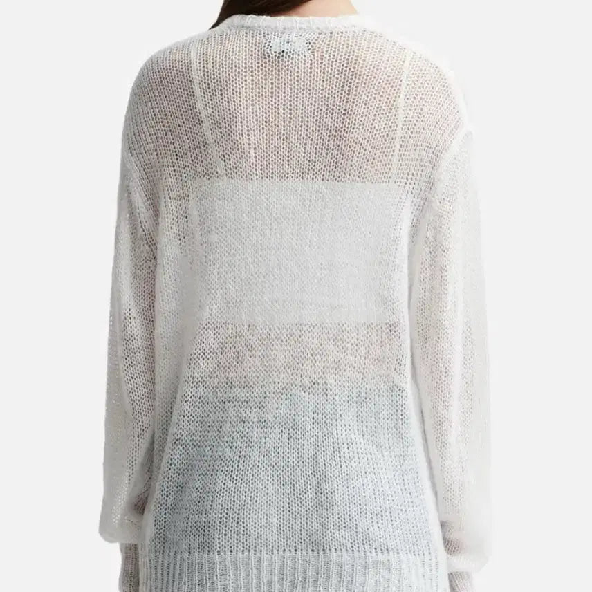 [BUNJANG] Stussy Loose Knit Logo Sweater / 스투시 루즈 니트 로고 스웨터