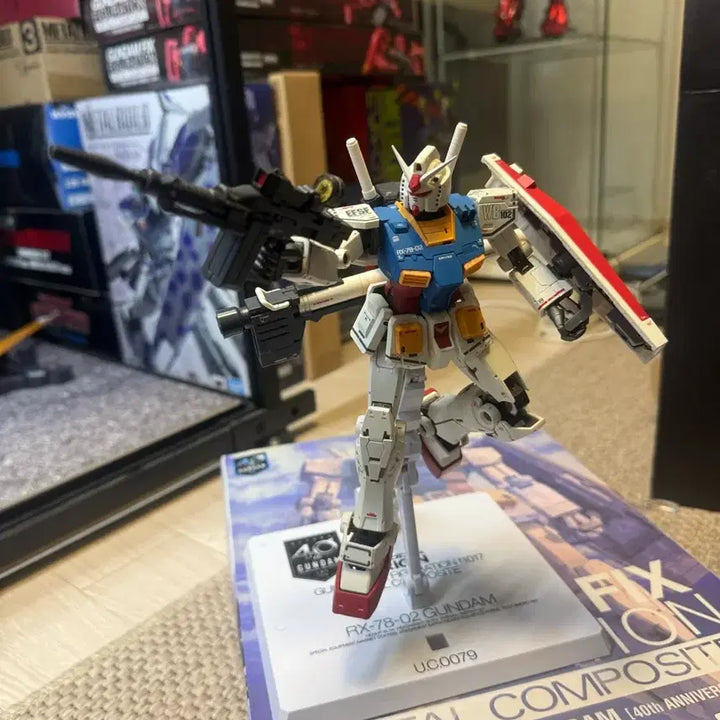 [BUNJANG] Bandai Gundam 40th Anniversary Metal Composite First Gundam / (택포) 반다이 건담 40주년 메탈컴포짓 퍼스트건담