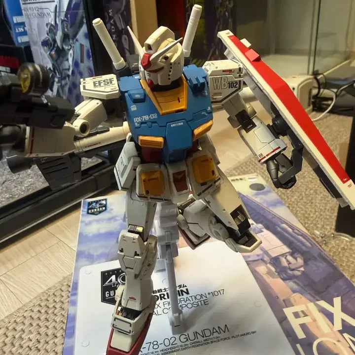 [BUNJANG] Bandai Gundam 40th Anniversary Metal Composite First Gundam / (택포) 반다이 건담 40주년 메탈컴포짓 퍼스트건담