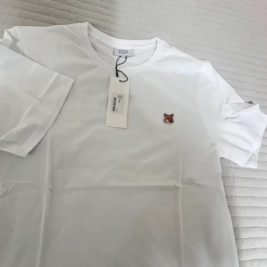 [BUNJANG] Maison Kitsune Fox Short Sleeve T-shirt / 메종키츠네 반팔 폭반헤드 반팔 새상품 정품