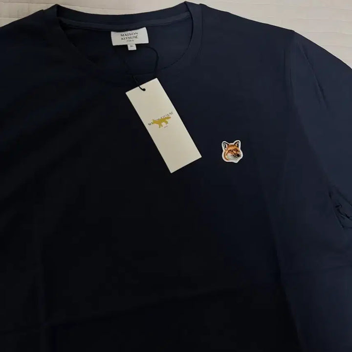 [BUNJANG] Maison Kitsune Fox Short Sleeve T-shirt / 메종키츠네 반팔 폭반헤드 반팔 새상품 정품