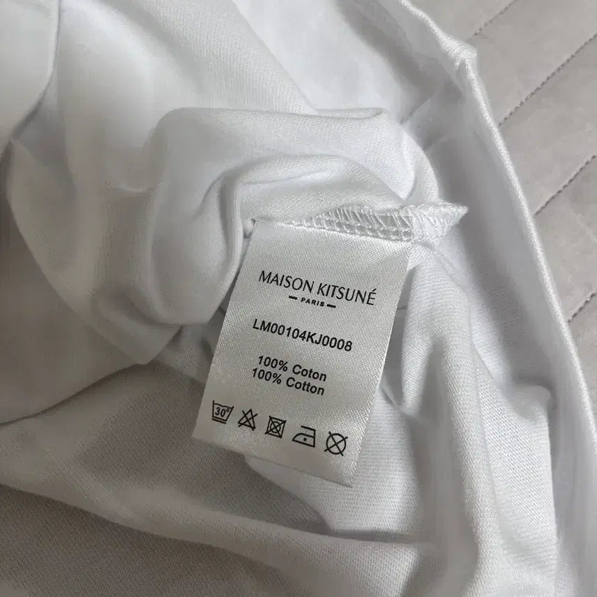 [BUNJANG] Maison Kitsune Fox Short Sleeve T-shirt / 메종키츠네 반팔 폭반헤드 반팔 새상품 정품