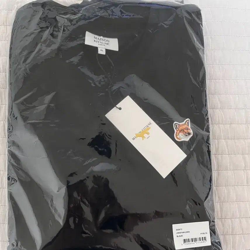 [BUNJANG] Maison Kitsune Fox Short Sleeve T-shirt / 메종키츠네 반팔 폭반헤드 반팔 새상품 정품