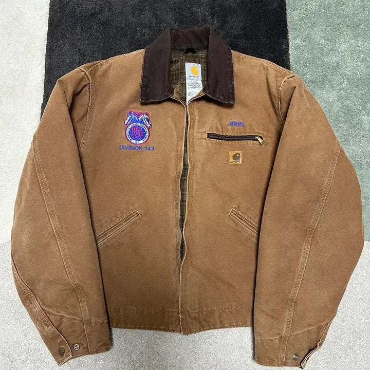 [BUNJANG] Carhartt J97 Detroit Jacket Brown Mint Condition / [L] 칼하트 j97 brn 디트로이트 민트급컨디션