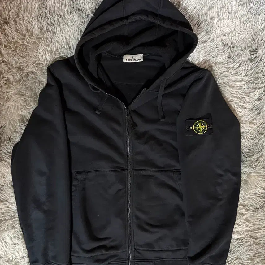 [BUNJANG] Stone Island Hooded Zip-Up / 스톤아일랜드 후드집업