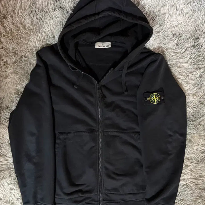 [BUNJANG] Stone Island Hooded Zip-Up / 스톤아일랜드 후드집업