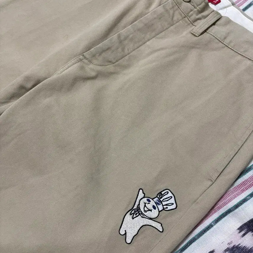 [BUNJANG] Supreme 23FW Doughboy Chino Pants Beige / 23fw 슈프림 도우보이 치노팬츠 베이지