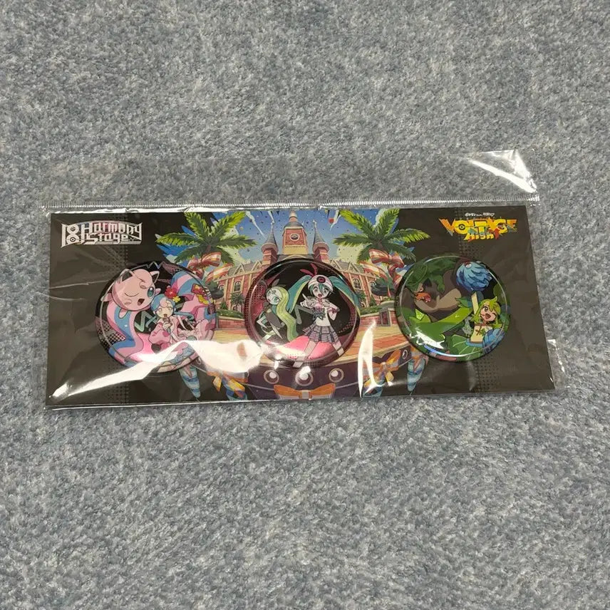 [SOLD OUT] 보컬로이드 하츠네미쿠 포켓몬스터 포케미쿠 캔뱃지 세트