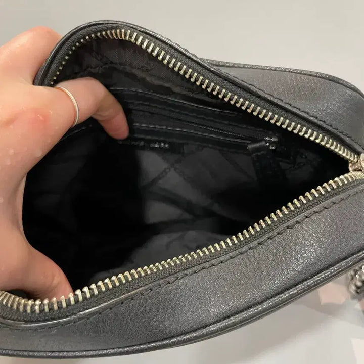 [BUNJANG] Michael Kors Jet Set Black Camera Bag / 마이클코어스 젯셋 블랙 카메라백 가방