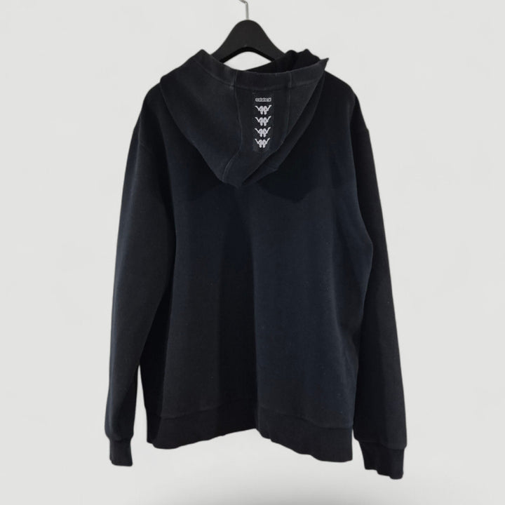 [BUNJANG] Kappa Hooded Zip-up Black / [105]카파 후드집업 블랙 스판 포함