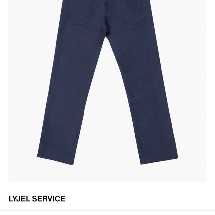 [BUNJANG] LYJEL SERVICE Curved Pocket Trousers / 리젤 서비스 Curved Pocket Trousers