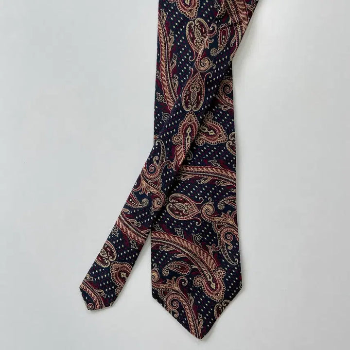 [BUNJANG] Polo Ralph Lauren Paisley Silk Necktie / 폴로 랄프로렌(POLO) 페이즐리 명품 정품 넥타이
